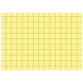 Karteikarten | A8, 5 mm kariert, gelb, 100 Stück
